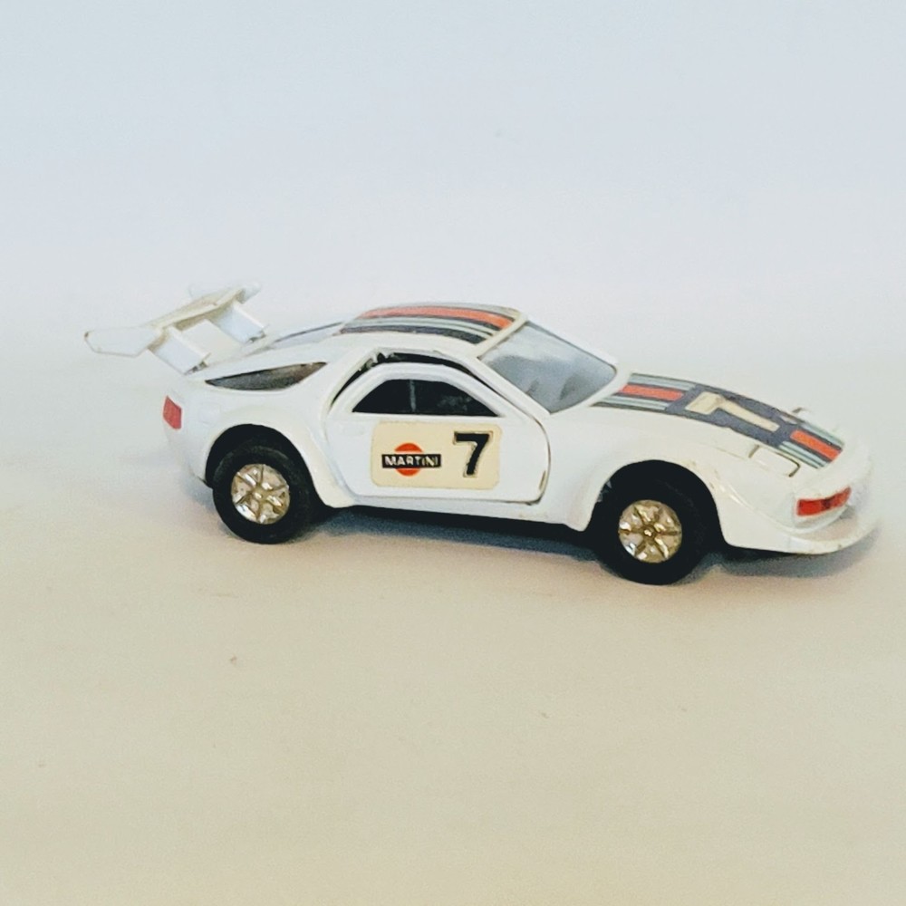 Vintage CORGI Sunnyside Porsche 928 SS-903 Martini #7 Pull Back Car.